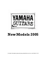 Yamaha FG720S Brochure preview