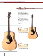 Preview for 6 page of Yamaha FG720S Brochure