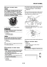 Preview for 201 page of Yamaha FJR 1300 AE 2014 Service Manual