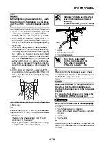 Preview for 206 page of Yamaha FJR 1300 AE 2014 Service Manual