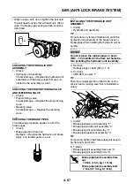 Preview for 244 page of Yamaha FJR 1300 AE 2014 Service Manual