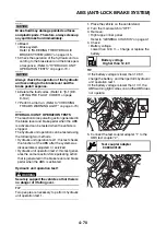 Preview for 247 page of Yamaha FJR 1300 AE 2014 Service Manual