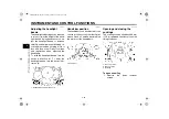 Preview for 38 page of Yamaha FJR 2005 Owner'S Manual