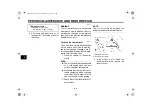 Preview for 70 page of Yamaha FJR 2007 Owner'S Manual