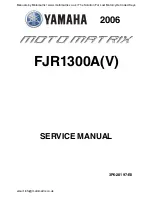 Preview for 1 page of Yamaha FJR1300A Service Manual