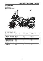 Preview for 7 page of Yamaha FJR1300AP Supplementary Manual