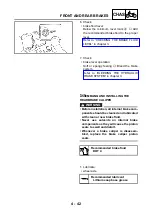 Предварительный просмотр 244 страницы Yamaha FJR1300N 2001 Service Manual