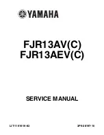 Yamaha FJR13AEV(C) Service Manual preview