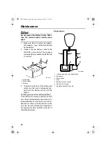 Preview for 86 page of Yamaha FL200C Owner'S Manual