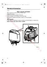 Предварительный просмотр 18 страницы Yamaha FL300A Owner'S Manual