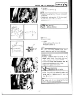 Предварительный просмотр 13 страницы Yamaha FRZ600RAC Supplementary Service Manual