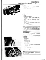 Предварительный просмотр 16 страницы Yamaha FRZ600RAC Supplementary Service Manual