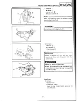 Предварительный просмотр 17 страницы Yamaha FRZ600RAC Supplementary Service Manual