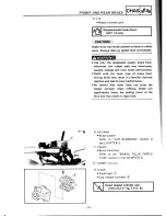 Предварительный просмотр 27 страницы Yamaha FRZ600RAC Supplementary Service Manual