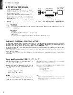 Preview for 2 page of Yamaha FSW150 - YST Subwoofer - 75 Watt Service Manual