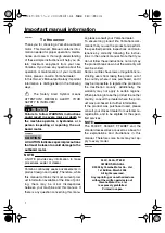 Preview for 3 page of Yamaha FT60B Owner'S Manual