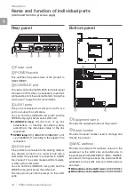 Preview for 12 page of Yamaha FWX120 Operation Manual