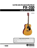 Yamaha FX-310 Service Manual preview