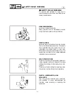 Предварительный просмотр 10 страницы Yamaha FX Cruiser High Output Service Manual