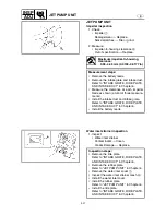 Предварительный просмотр 73 страницы Yamaha FX Cruiser High Output Service Manual