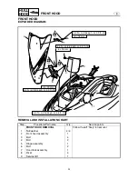 Предварительный просмотр 481 страницы Yamaha FX Cruiser High Output Service Manual