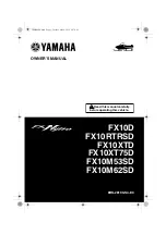 Preview for 3 page of Yamaha FX Nytro FX10D Owner'S Manual