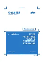 Yamaha FX Nytro Owner'S Manual preview