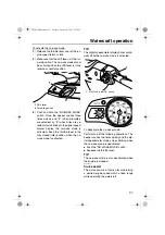 Preview for 43 page of Yamaha FX SHO WaveRunner 2013 Owner'S/Operator'S Manual