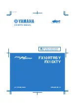 Предварительный просмотр 1 страницы Yamaha FX10RTRSY Owner'S Manual