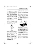 Предварительный просмотр 9 страницы Yamaha FX10RTRSY Owner'S Manual