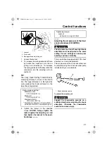 Preview for 27 page of Yamaha FX10RTRSY Owner'S Manual