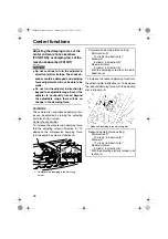 Preview for 32 page of Yamaha FX10RTRSY Owner'S Manual