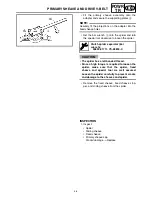 Предварительный просмотр 121 страницы Yamaha FX10X 2008 Service Manual