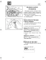 Preview for 8 page of Yamaha FX140 WaveRunner 2003 Owner'S/Operator'S Manual