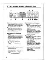 Предварительный просмотр 8 страницы Yamaha FX500 Operation Manual