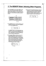 Предварительный просмотр 10 страницы Yamaha FX500 Operation Manual