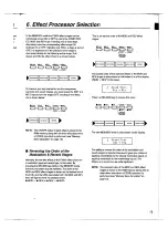 Предварительный просмотр 11 страницы Yamaha FX500 Operation Manual