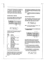 Предварительный просмотр 22 страницы Yamaha FX500 Operation Manual