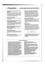 Предварительный просмотр 4 страницы Yamaha FX500B Operation Manual