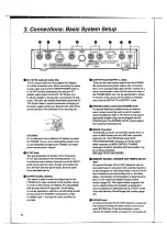 Предварительный просмотр 6 страницы Yamaha FX500B Operation Manual