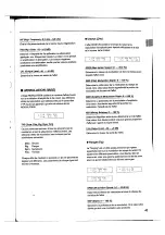 Предварительный просмотр 41 страницы Yamaha FX500B Operation Manual