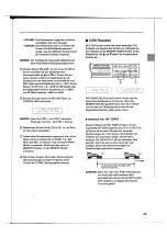 Предварительный просмотр 75 страницы Yamaha FX500B Operation Manual