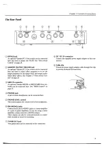 Предварительный просмотр 7 страницы Yamaha FX550 Operating Manual