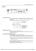 Предварительный просмотр 9 страницы Yamaha FX550 Operating Manual