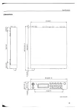 Предварительный просмотр 45 страницы Yamaha FX550 Operating Manual