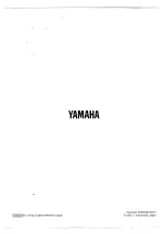 Preview for 231 page of Yamaha FX770 Owner'S Manual