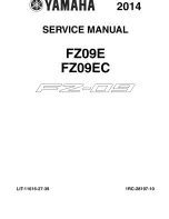 Предварительный просмотр 1 страницы Yamaha FZ-09 Service Manual