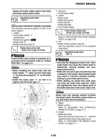 Предварительный просмотр 169 страницы Yamaha FZ-09 Service Manual