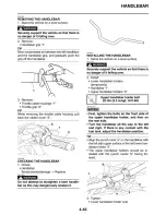 Предварительный просмотр 185 страницы Yamaha FZ-09 Service Manual