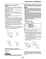 Предварительный просмотр 427 страницы Yamaha FZ-09 Service Manual